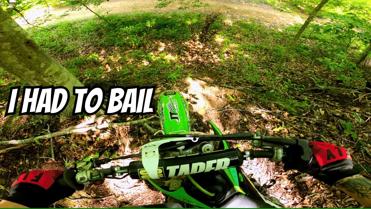 KX65 Trail Riding and Wheelies