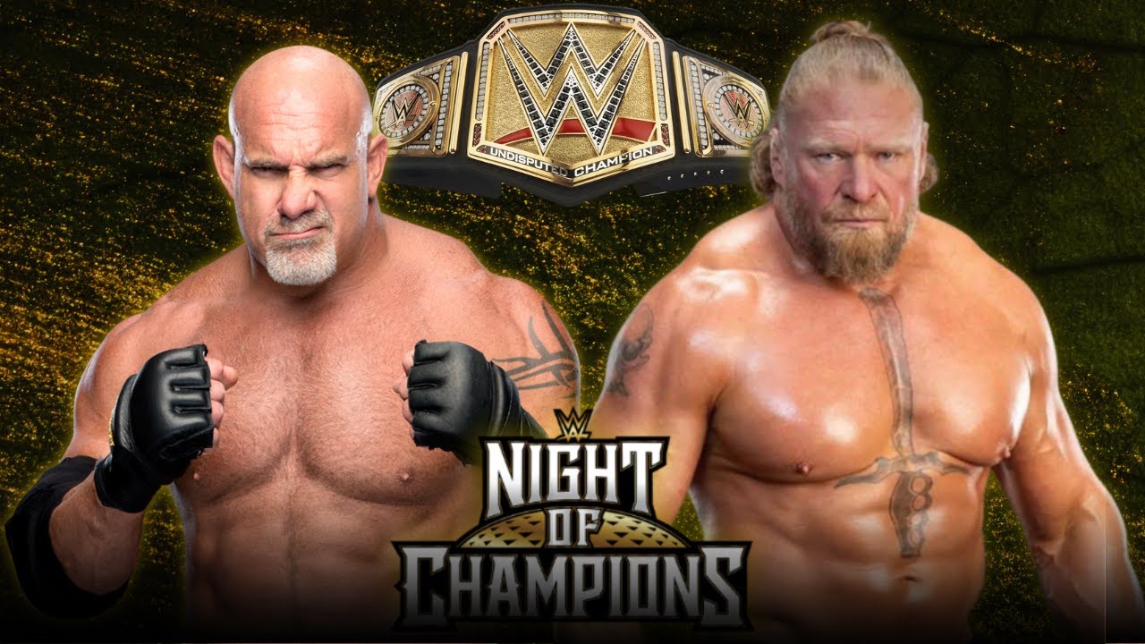 WWE 2K25 - BROCK LESNAR vs GOLDBERG - WWE UNDISPUTED CHAMPIONSHIP - NIGHT OF CHAMPIONS 2025.