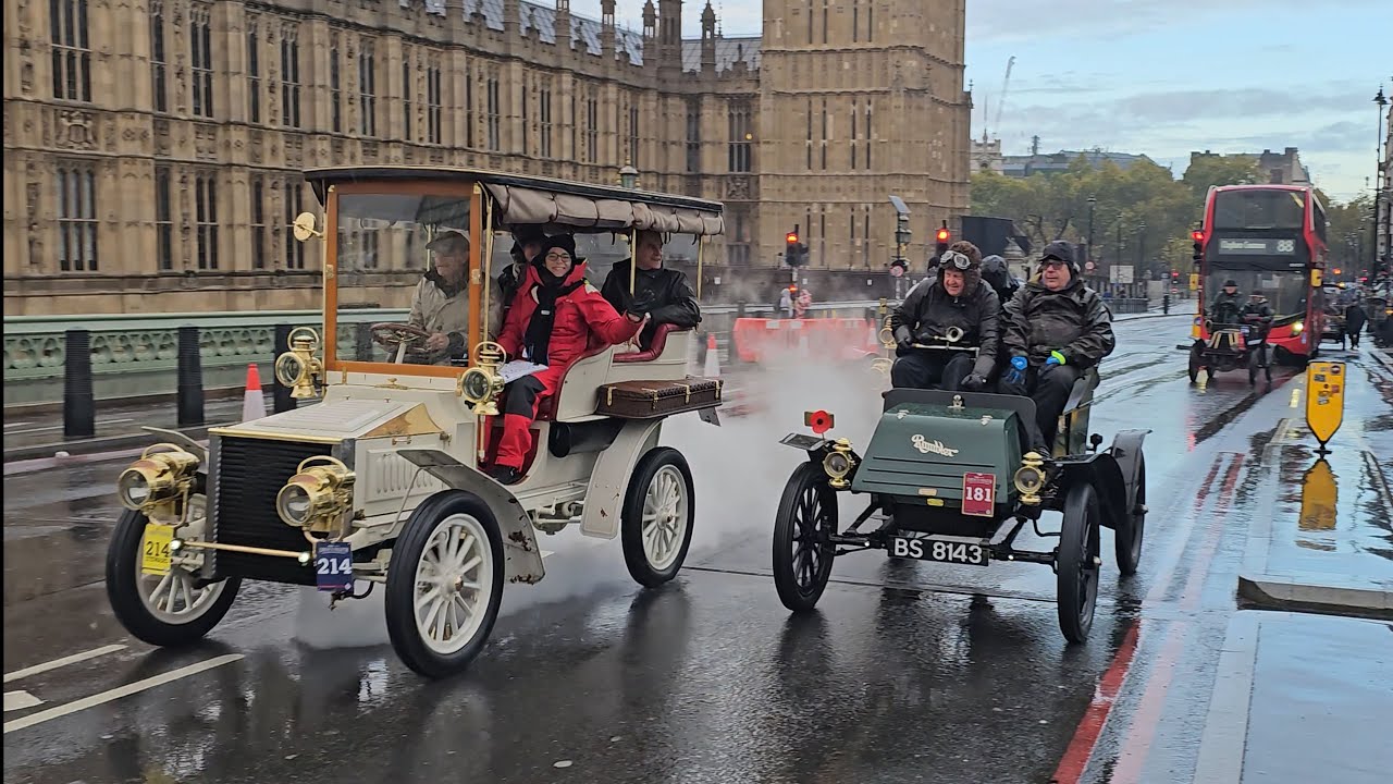Londons secret parade - Veteran Car Run 2025