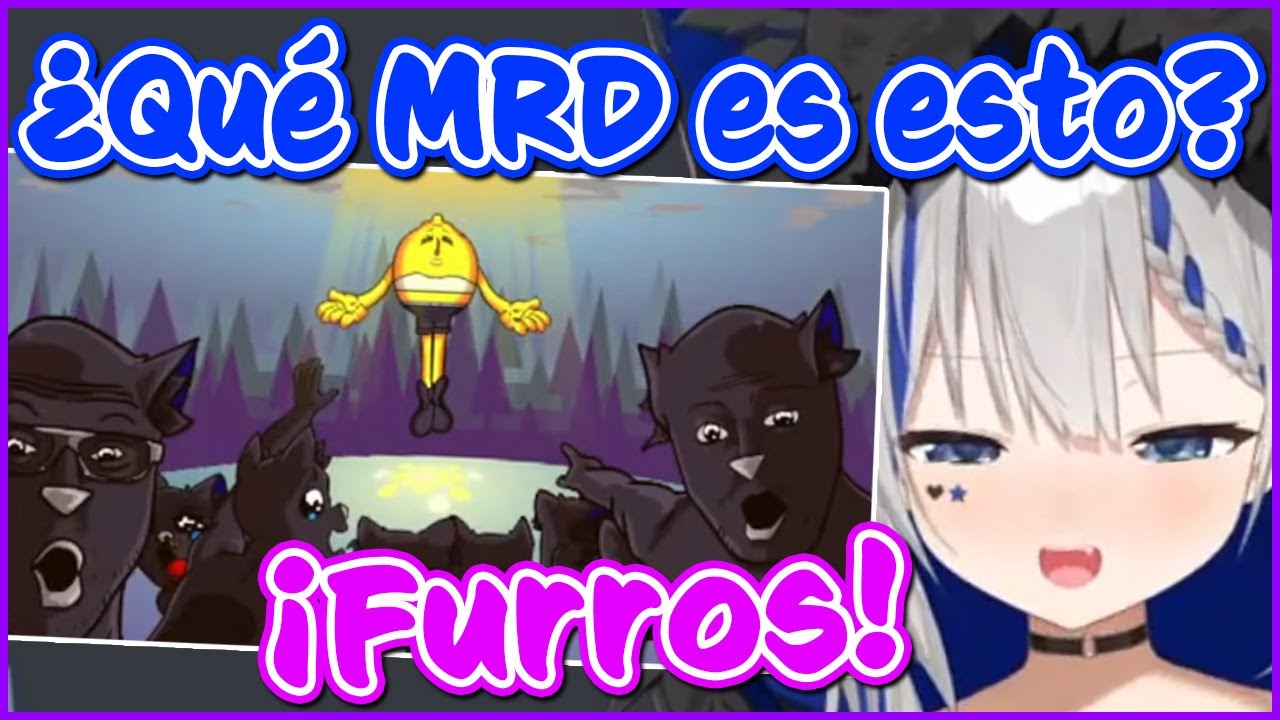 Luna reacciona a la animación más random de ella【Luna Rurine】