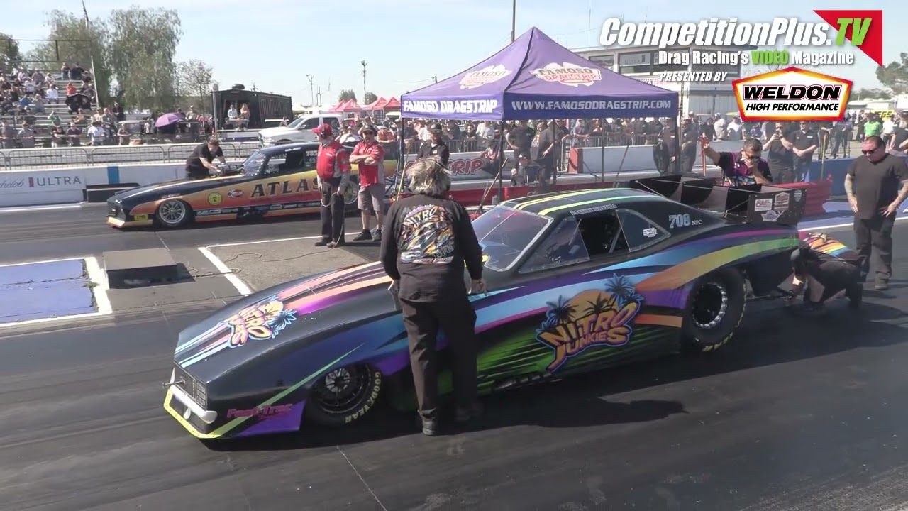 NOSTALGIA FUNNY CAR BAKERSFIELD MARCH MEET - FUNNY CAR QUALIFYING SESSION