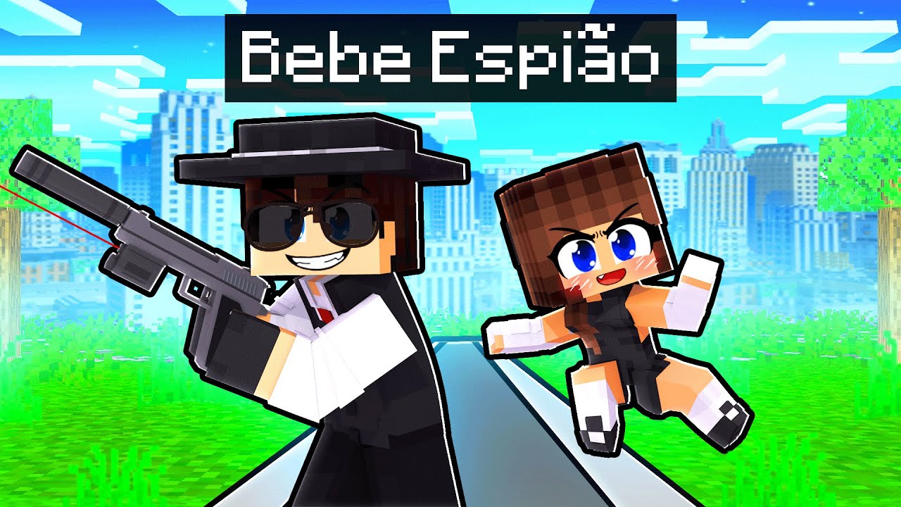 MIIKA é uma BEBÊ ESPIÃ no Minecraft ◂Miika▸