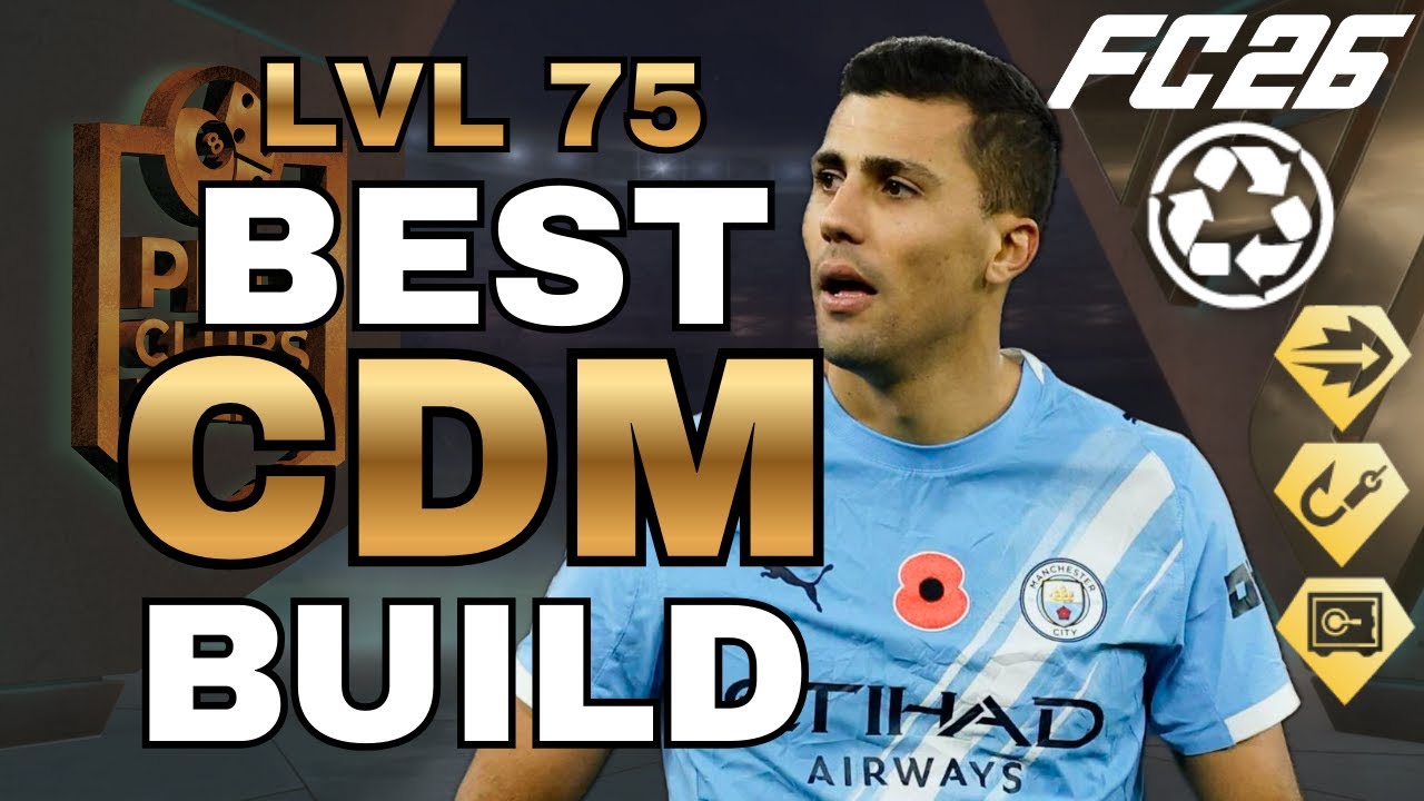 ЛУЧШАЯ СБОРКА CDM *МАКСИМАЛЬНЫЙ УРОВЕНЬ 75* | СБОРКА БОЛЛЕРА EA SPORTS FC 26 CLUBS