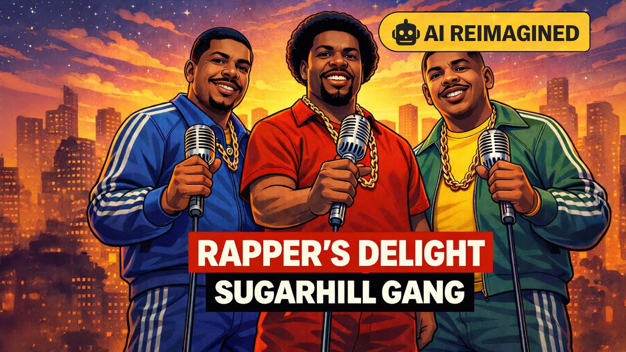 AI Reimagined: Rapper's Delight by Sugarhill Gang - Hip Hop Meets Jazz and Soul