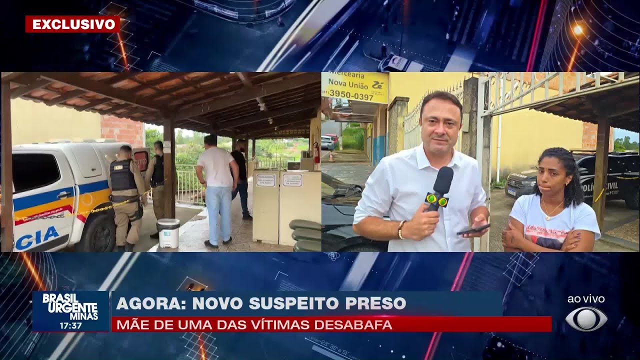 Mãe de uma das vítimas do triplo-homicído em Padaria fala com a Band Minas