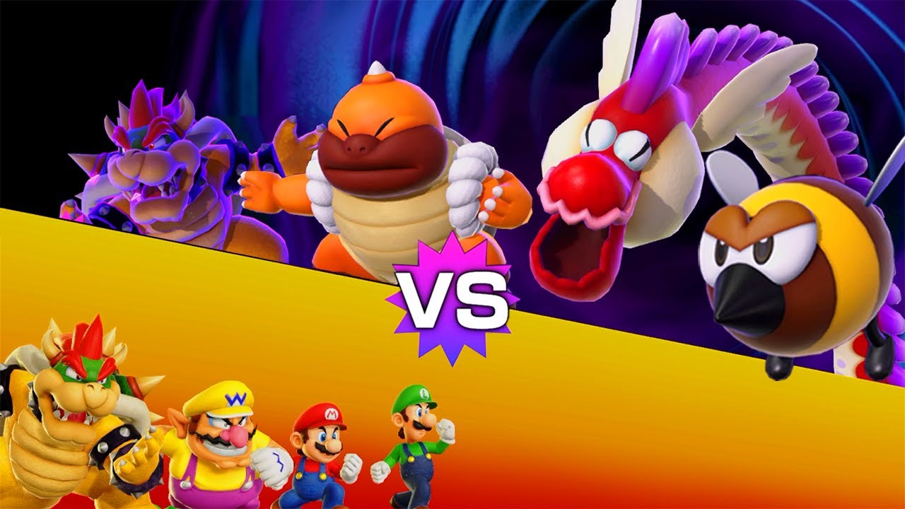 Super Mario Party Jamboree - All Bosses (No Damage)