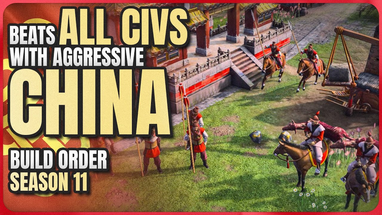 Aggressive China Build Order - Beats All Civs