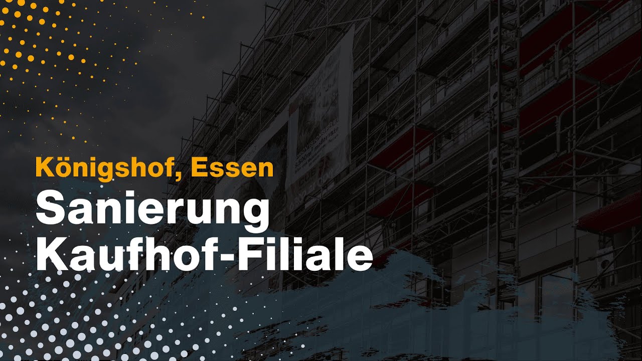 Teil 1: Königshof in Essen - Umbau eines ehemaligen Kaufhaus-Gebäudes - #lamersbaut