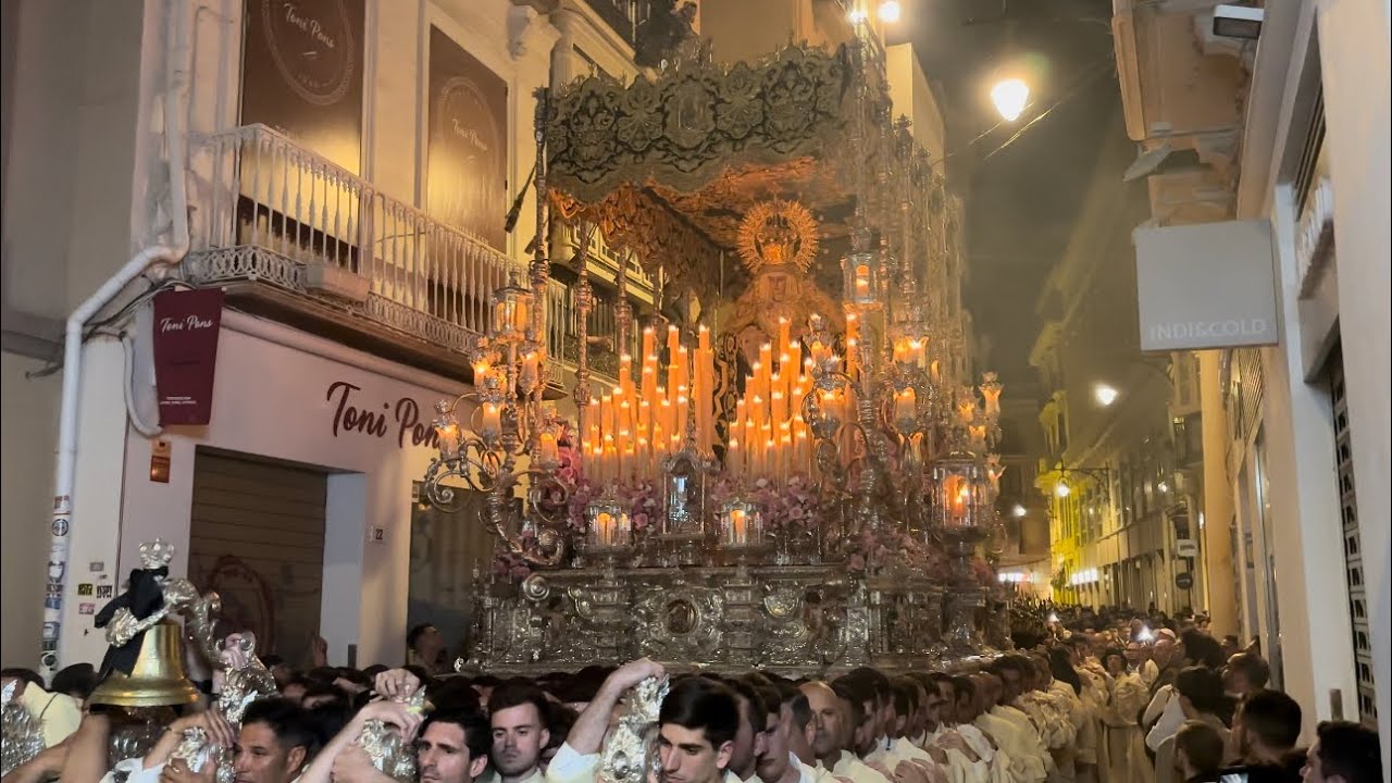 4K | LÁGRIMAS Y FAVORES | “La Virgen del Carmen” | Calle Nueva | Málaga 2025