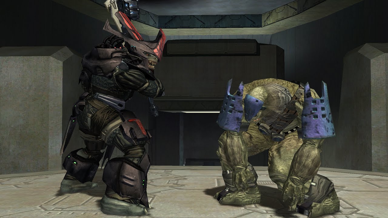 Halo 3 Brute Chieftains VS. Halo 2 Brutes
