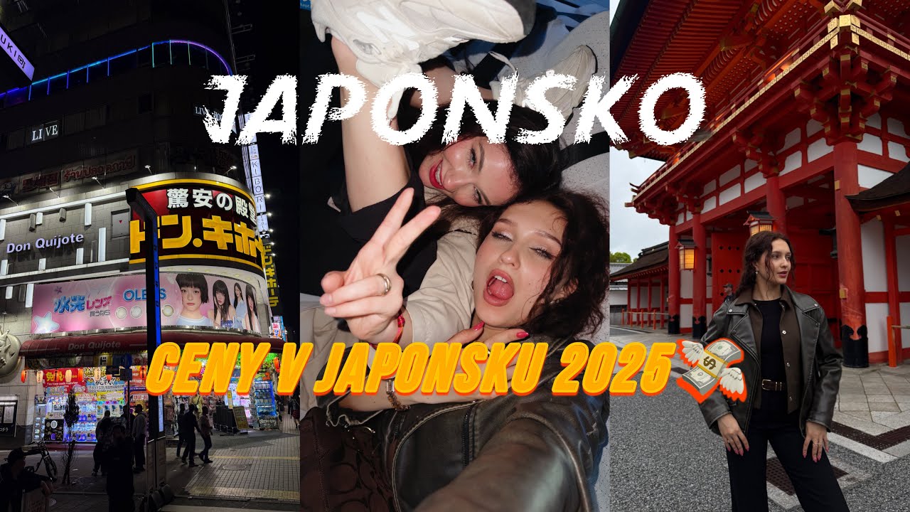 VLOG: Japonsko. Kolik doopravdy stojí cesta do Japonska? Osaka, Kyoto, Tokyo