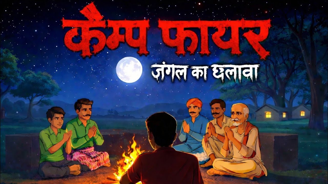 कैम्प फायर की रात – जंगल का खौफनाक छलावा 😱 😱 | Horror Story Hindi