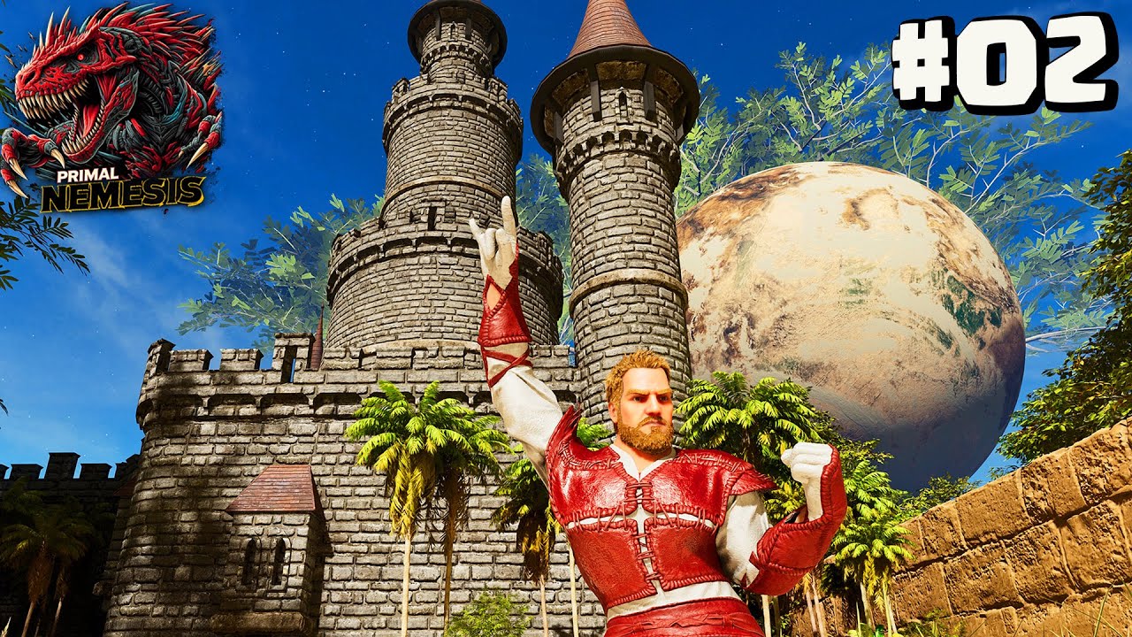 ENCONTREI UM CASTELO PERFEITO !! ARK PRIMAL NEMESIS NO MAPA ALTHEMIA #02