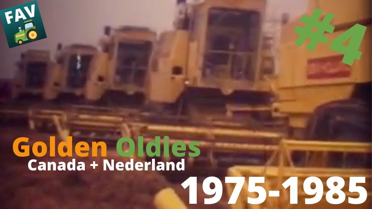 Boerderij GOLDEN OLDIES deel 4: Canada & Nederland overige beelden1975-1985.