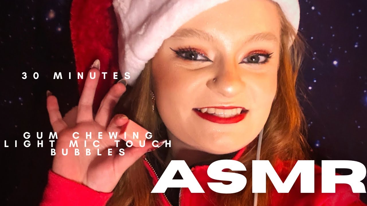ASMR Gum Chewing for Deep Sleep 😴 | Sticky, Slow Mouth Sounds (No Talking)