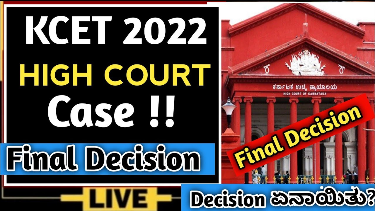 HIGH COURT Final Decision Out ✓ | 22 September 2022 | PU Students Freshers and Repeaters KEA UPDATE