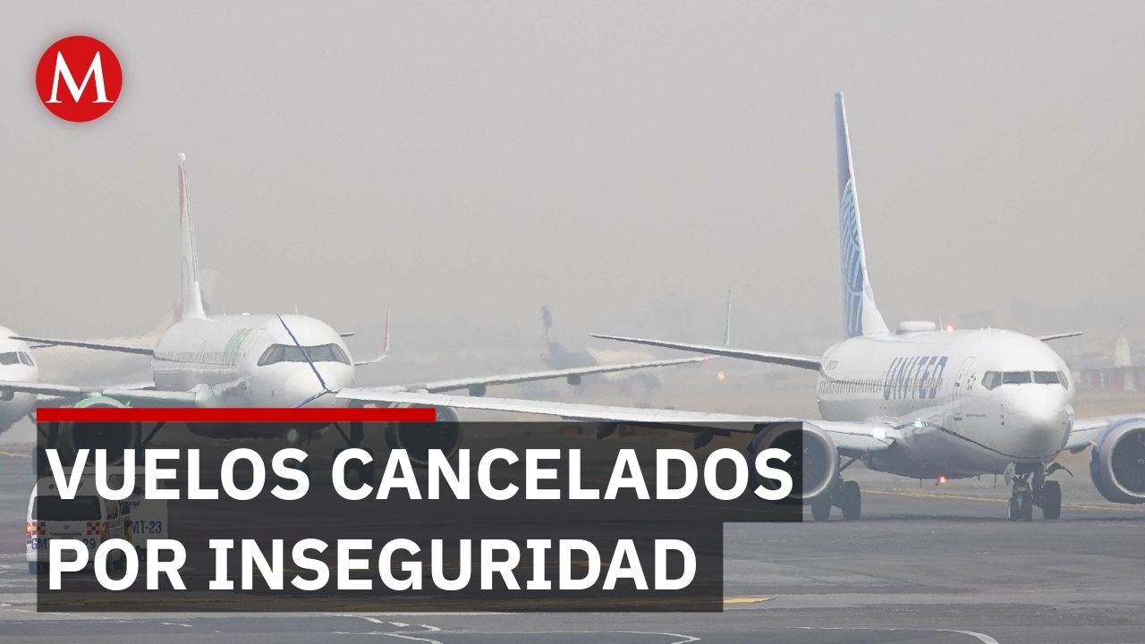 Estas son las compensaciones para pasajeros afectados por cancelaciones en el AICM
