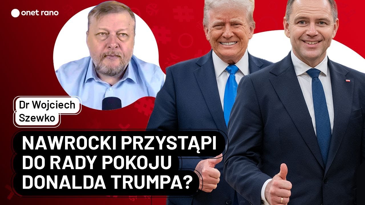 Dr Szewko: Trump stworzył radę swojej dominacji | Onet Rano