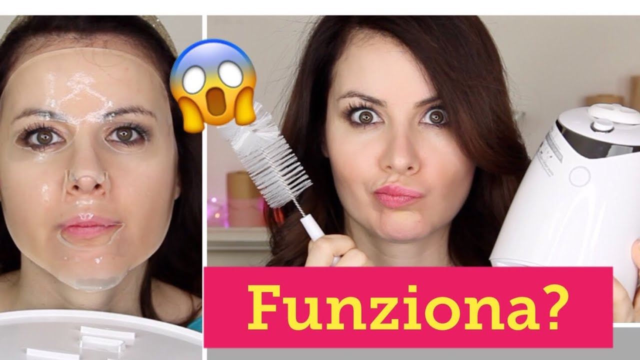 PROVO LA MACCHINA PER FARE MASCHERE! FRUIT FACE MASK MAKER