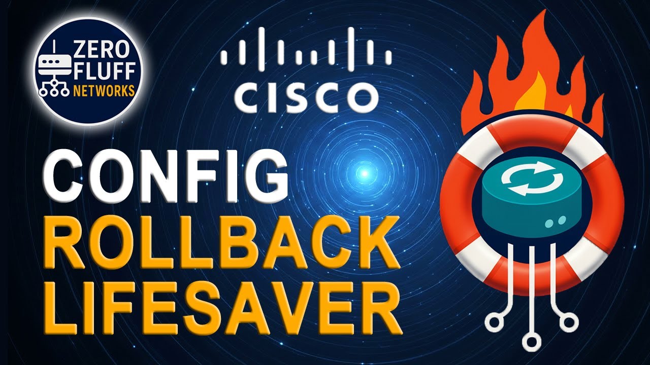 Cisco Config Rollback Timer Lifesaver - Network Lab