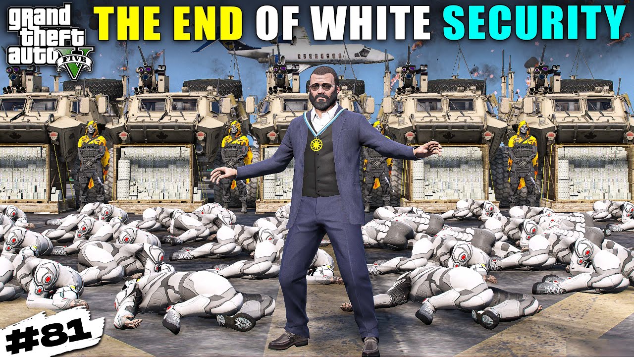 ROLEX ARMY DESTROYED WHITE SECURITY | GTA 5 GAMEPLAY #81