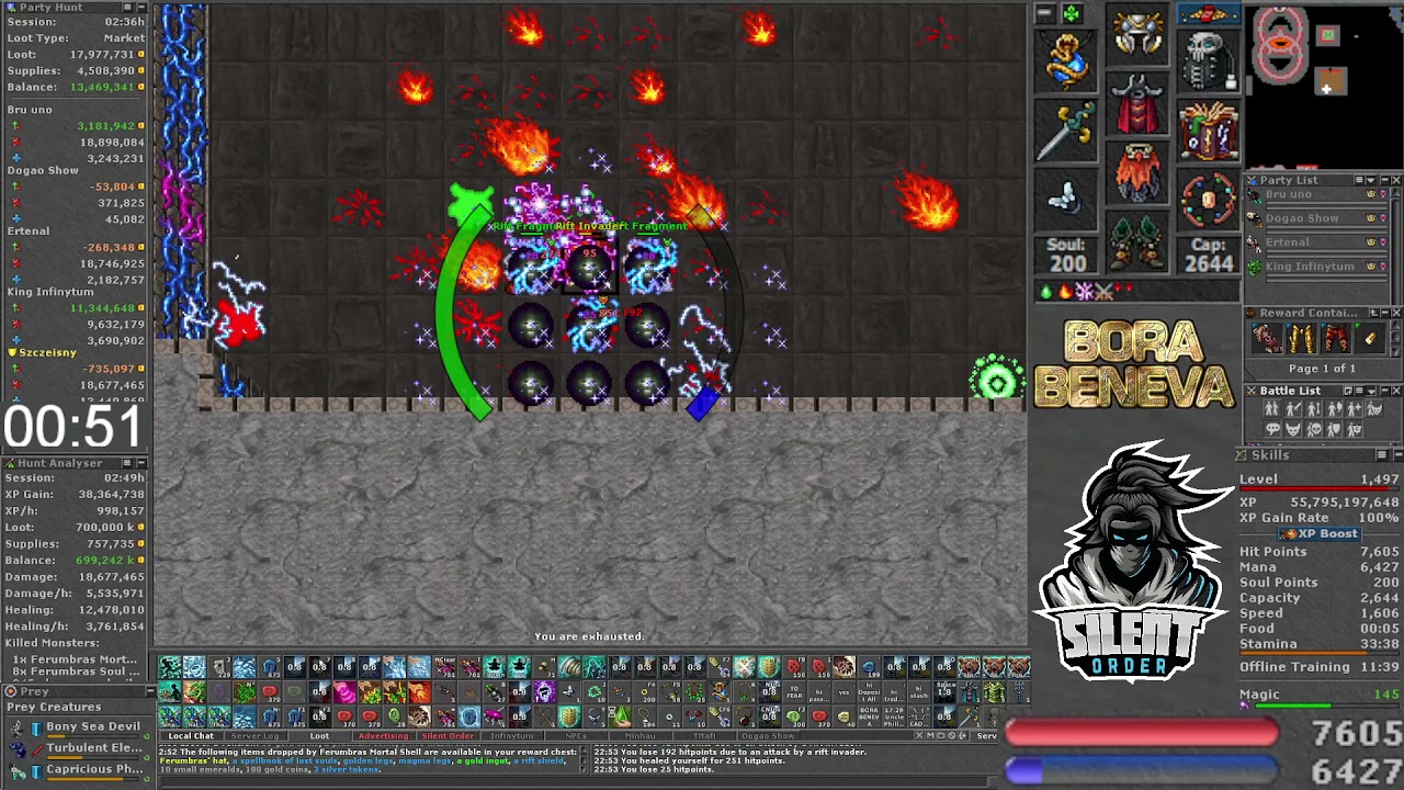 Finalmente dropei o Ferumbras' Hat