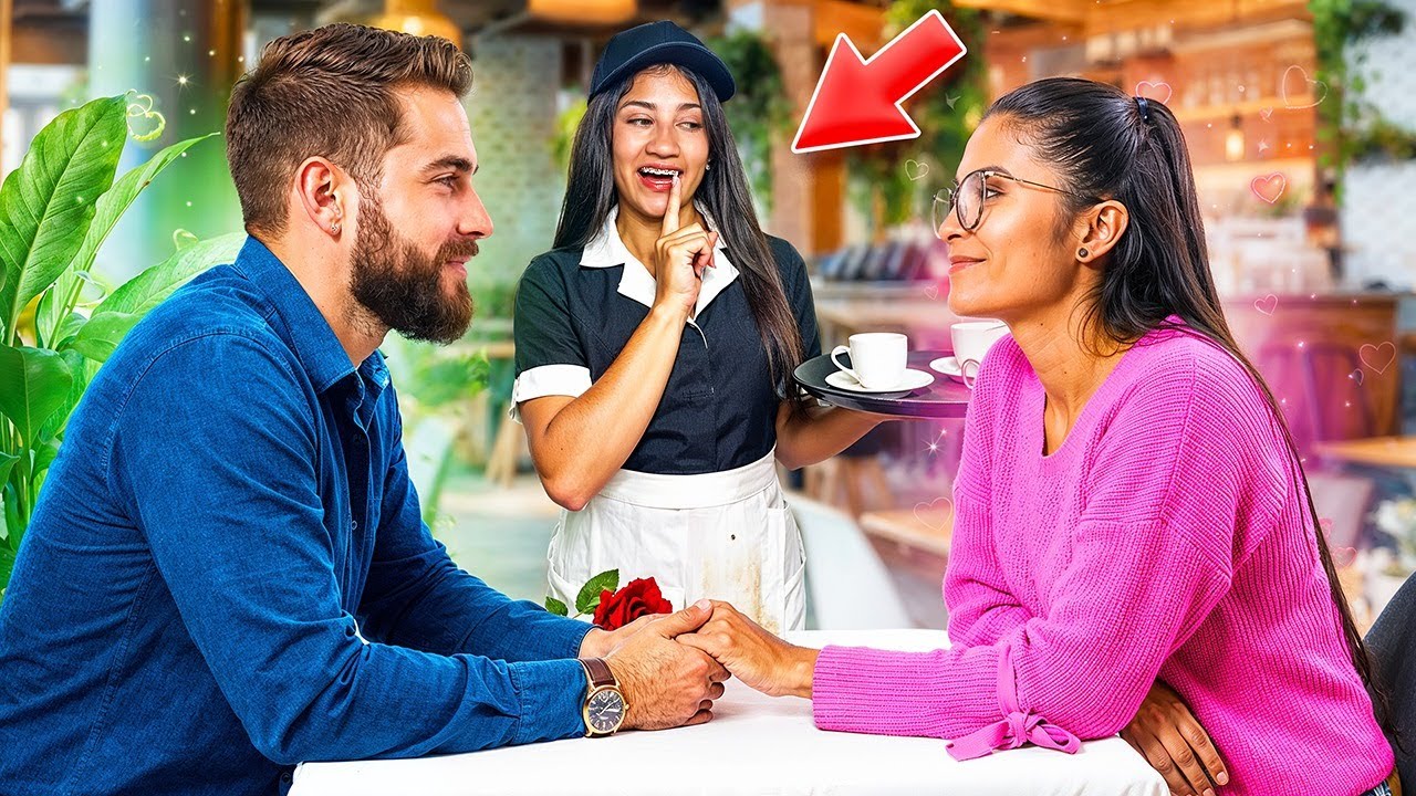 ¡¡ME INFILTRO como MESERA A LA CITA DE LA EX NOVIA DE 