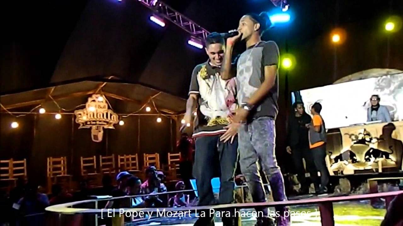 PARTE 2: El Pope vs Mozart La Para ( Batalla De Los Gallos 2013 )