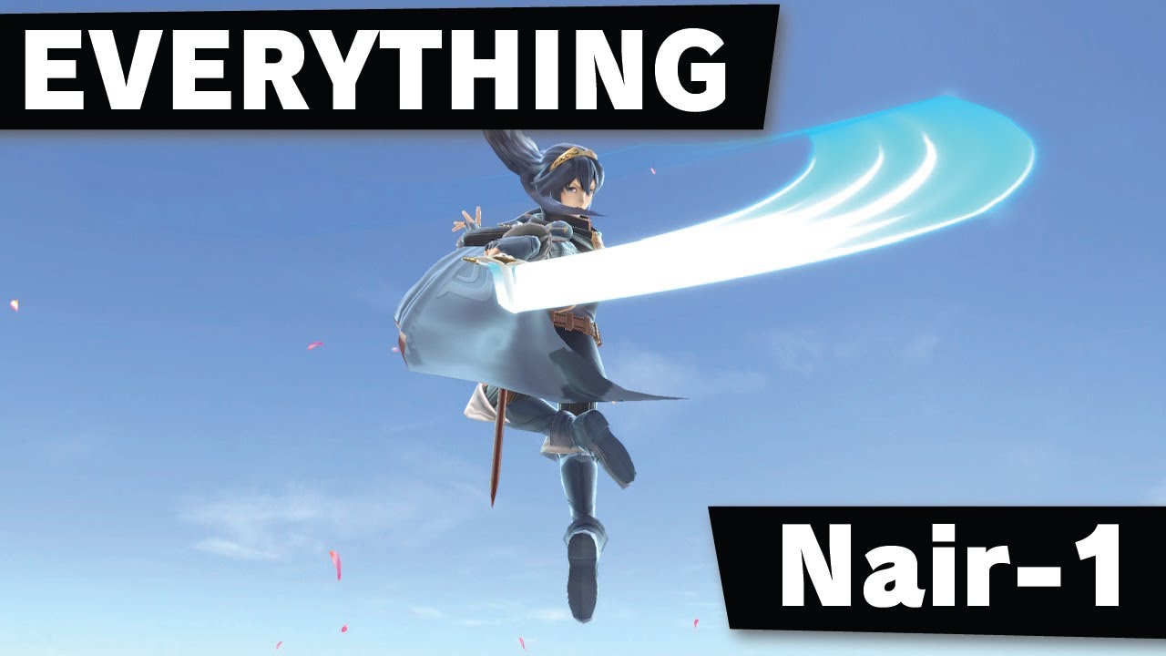 Smash Ultimate: EVERYTHING That Combos Out of Marth & Lucina's Nair-1