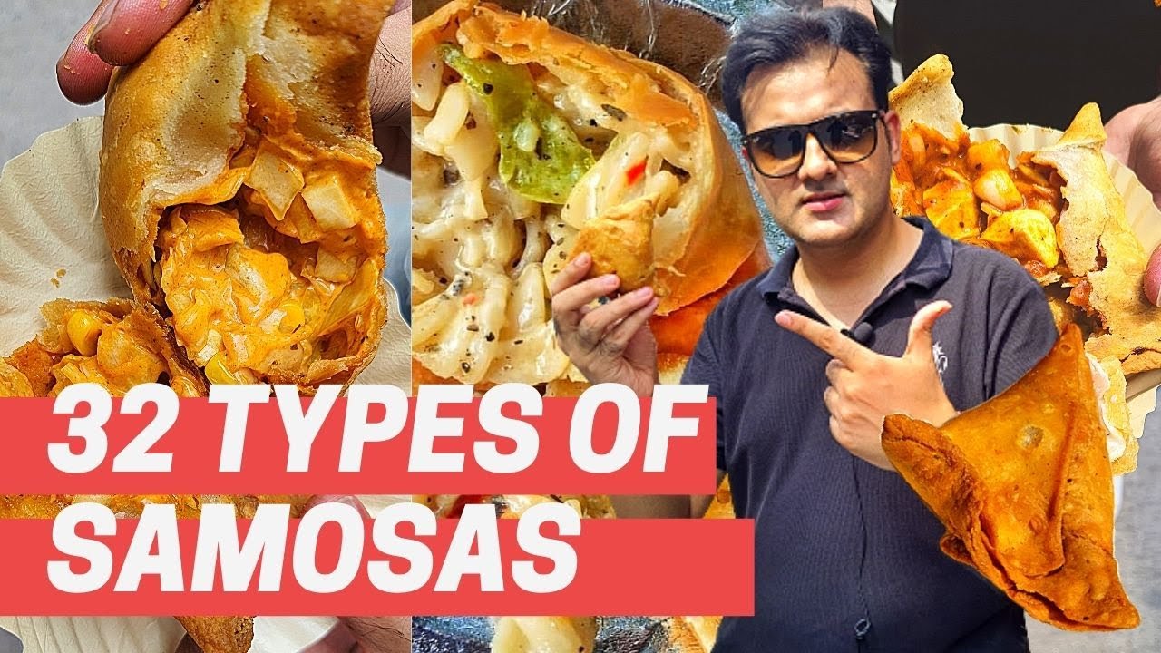 32 types of Samosa, Ramji Samose Wale / Laxmi nagar / Delhi Street Food / रामजी समोसे वाला