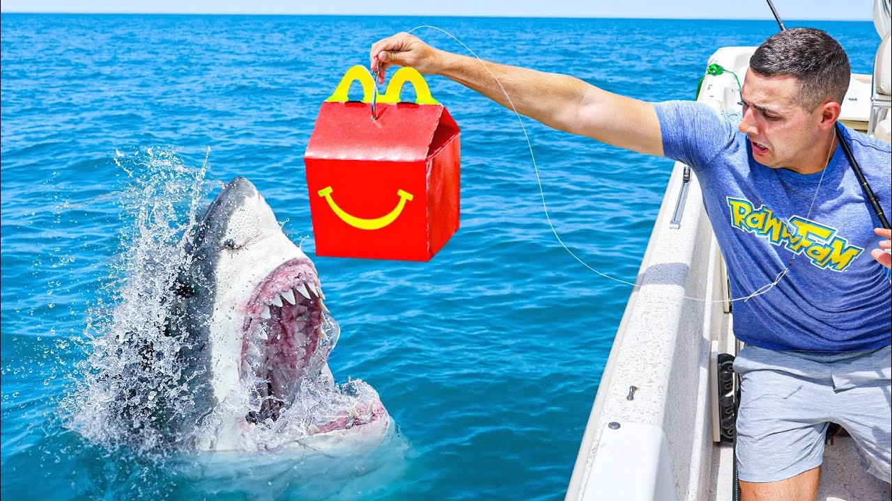 FISHING WITH FAST FOOD