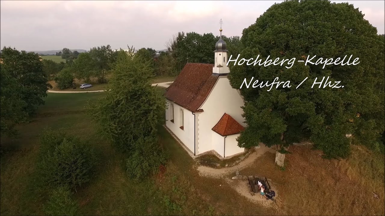 Hochberg-Kapelle Neufra / Hohenzollern mit DJI Pha