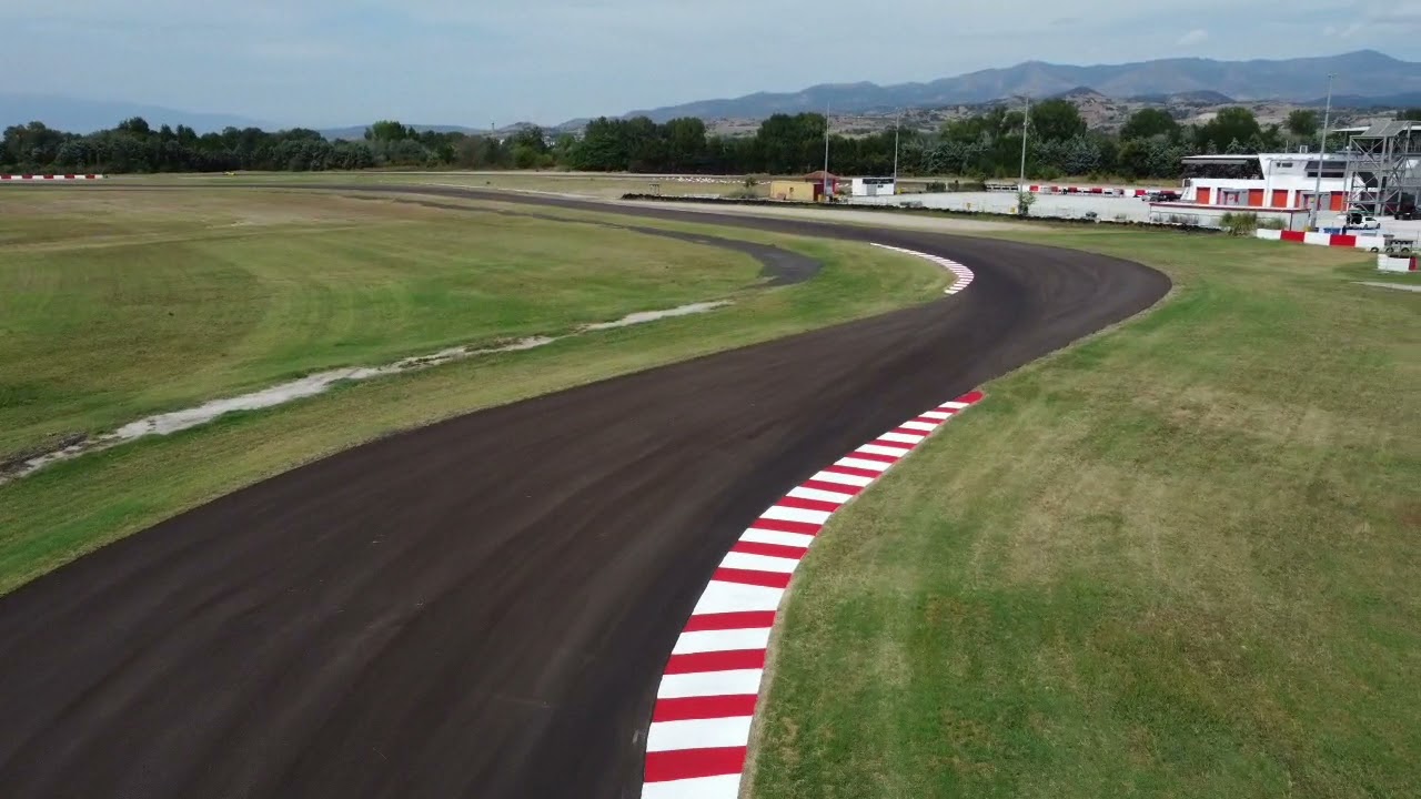 Serres racing circuit resurfaced flyover 19-9-2021