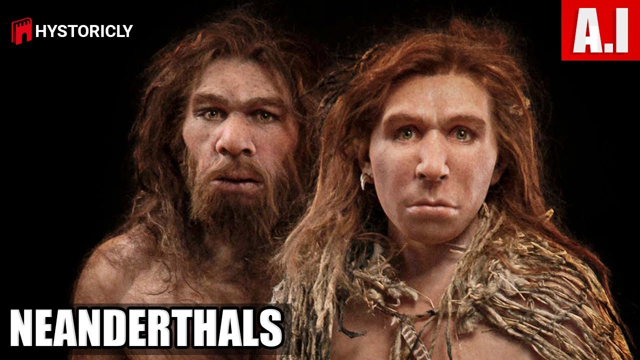 Prehistoric Humans (Neanderthals) Recreated and Brought To Life With AI