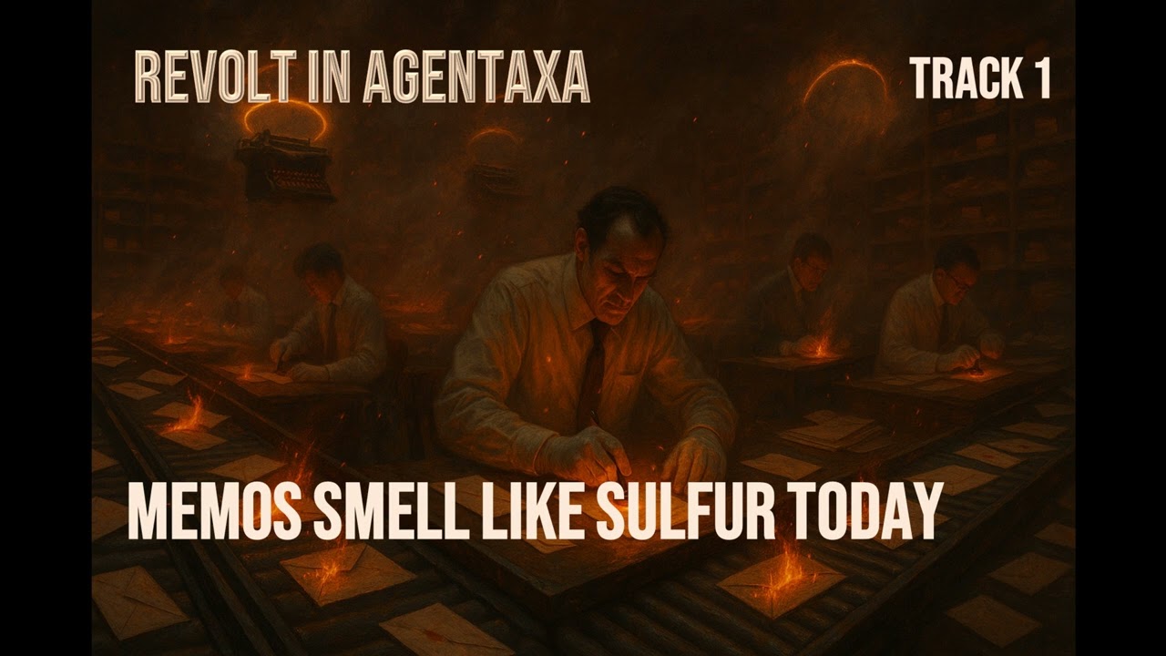 Memos Smell Like Sulfur Today — Track 1 of Revolt in Agentaxa (Modern Bard Opera)