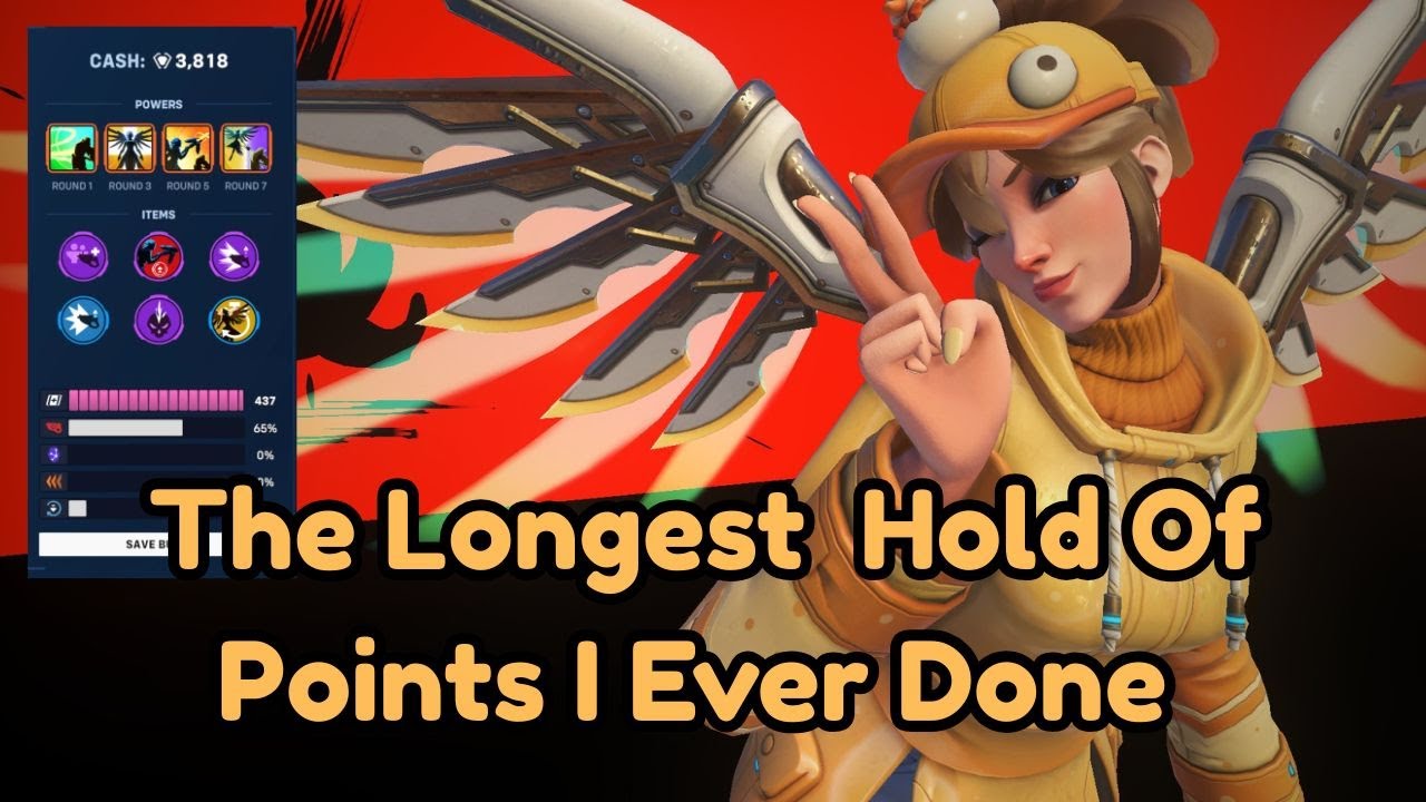 PhaMercy For The Win While Contesting The longest Points I Ever Done - Overwatch 2 - Mercy Gameplay