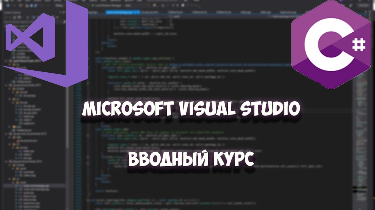 Microsoft Visual Studio немного поясню
