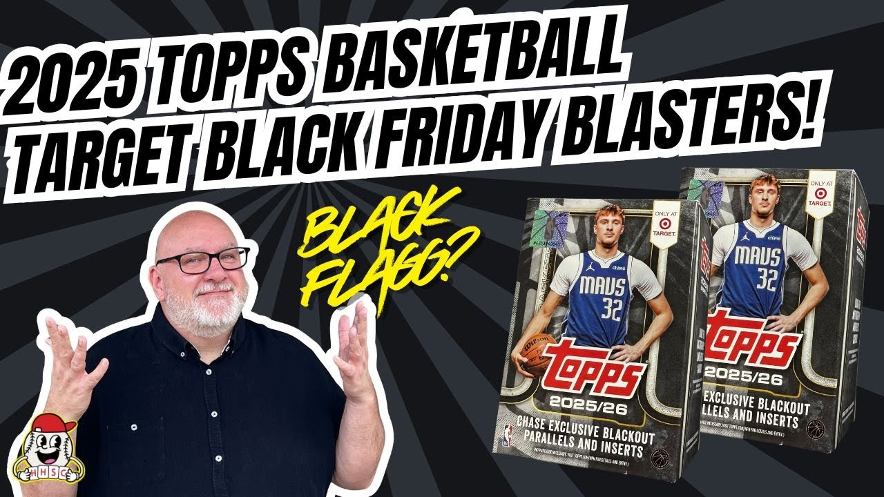 🏀2025 Topps Basketball Target Black Friday Blasters ✨ Black Flagg!?!🏀
