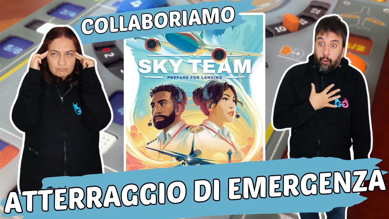 Sky Team, Partita Completa al Gioco da Tavolo che ci trasforma in piloti di linea!