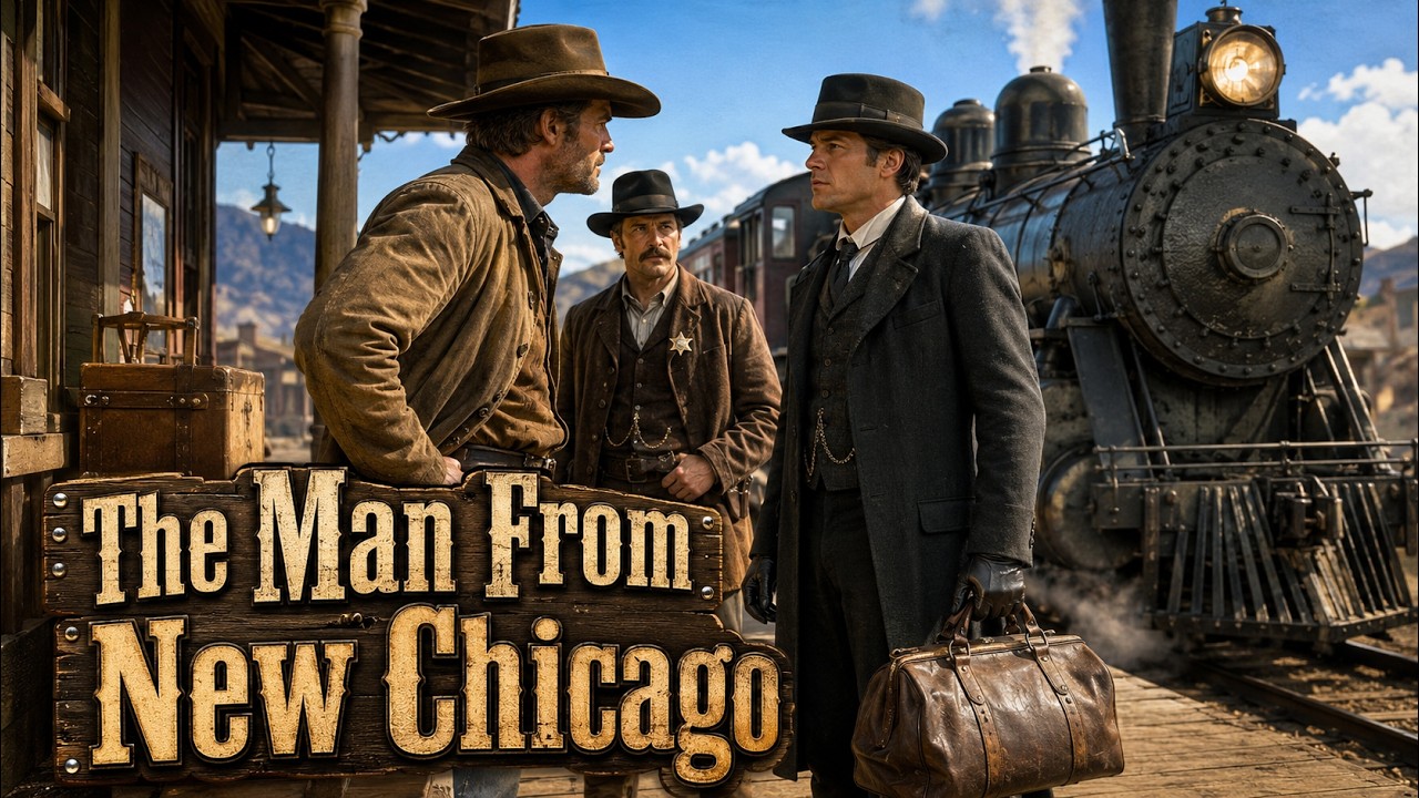Best Western Movies | The Man From New Chicago | Full Classic Western Cowboy Movie (HD)