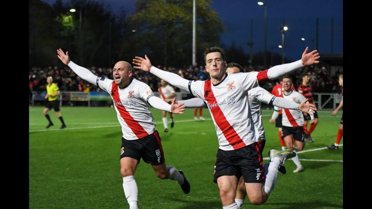 Bankies two goals v Clyde 27/11/21