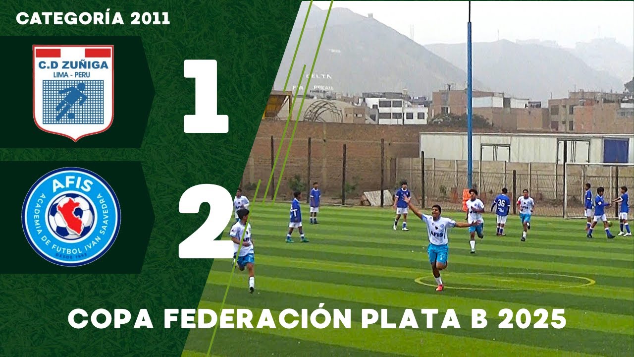 Deportivo Zuñiga vs AFIS cat.  2011 - Copa Federación 2025