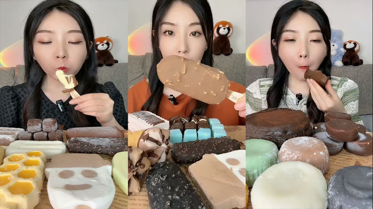 ASMR CREPE CAKE || Chinese Dessert Mukbang || REAL SOUND