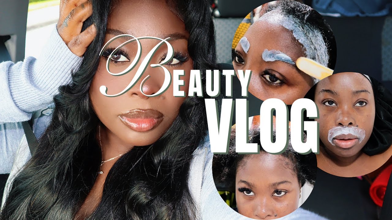 DIY MAINTENANCE DAY | Perming my edges and eyebrows🖤