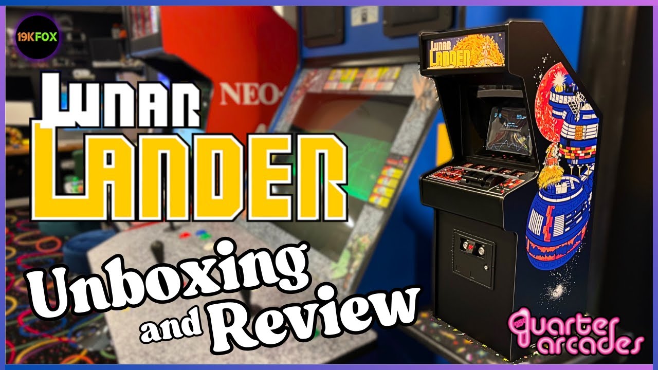 Распаковка и обзор Quarter Arcade Lunar Lander