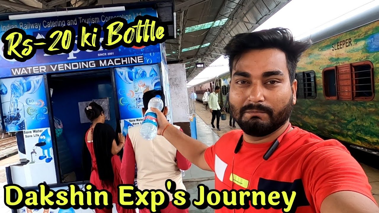 12722 Dakshin Express full Train journey | Delhi to Hyderabad train journey