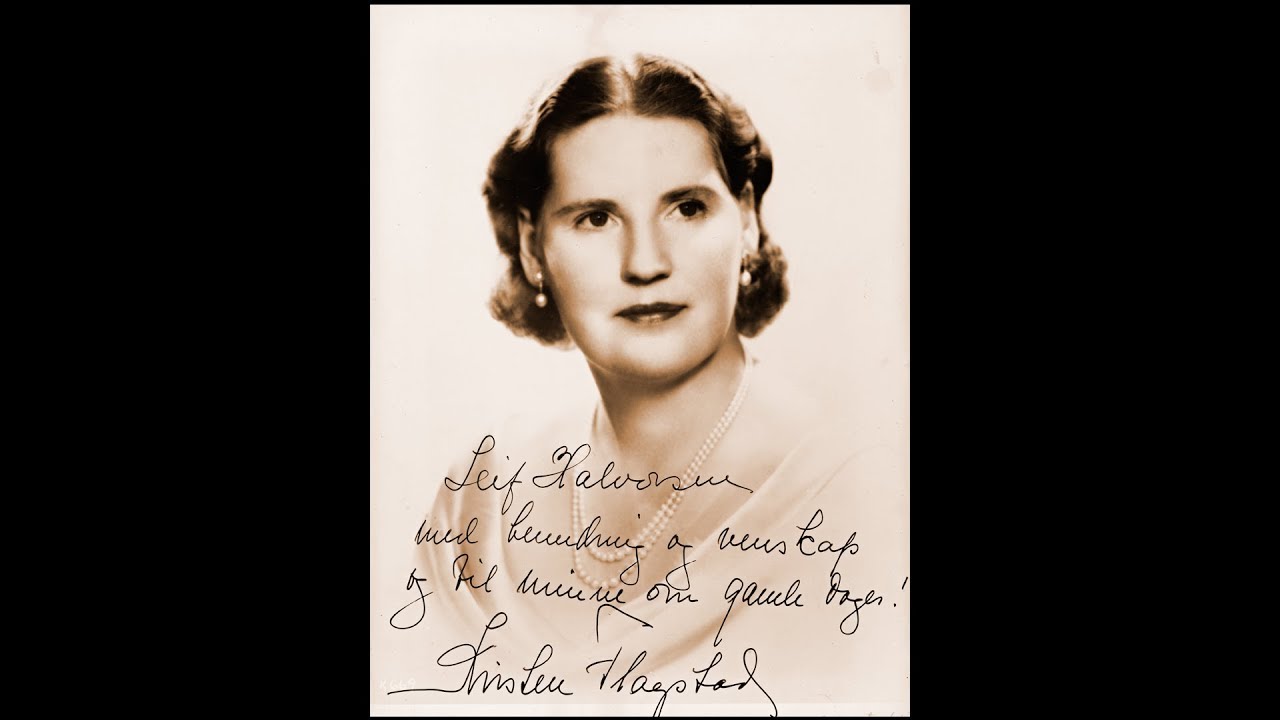 Schubert - Ave Maria - Kirsten Flagstad