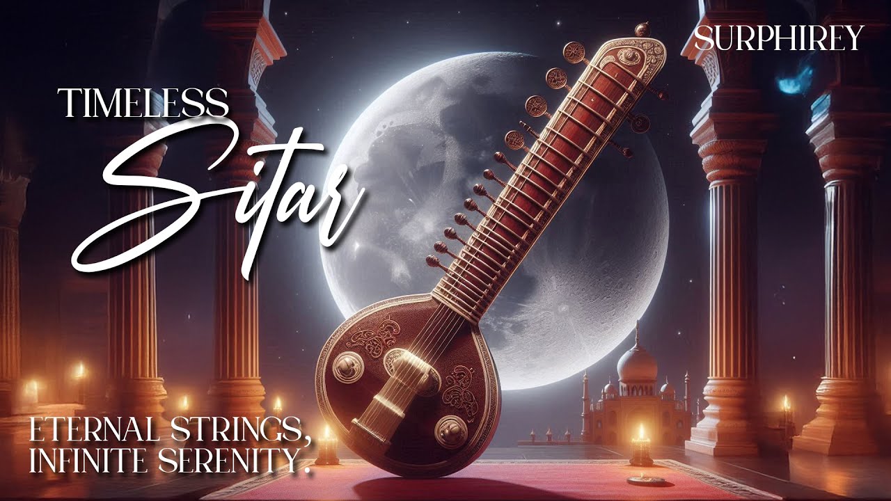 Timeless Sitar #Surphirey Eternal strings, infinite serenity #sitar Indian Classical Music #tabla