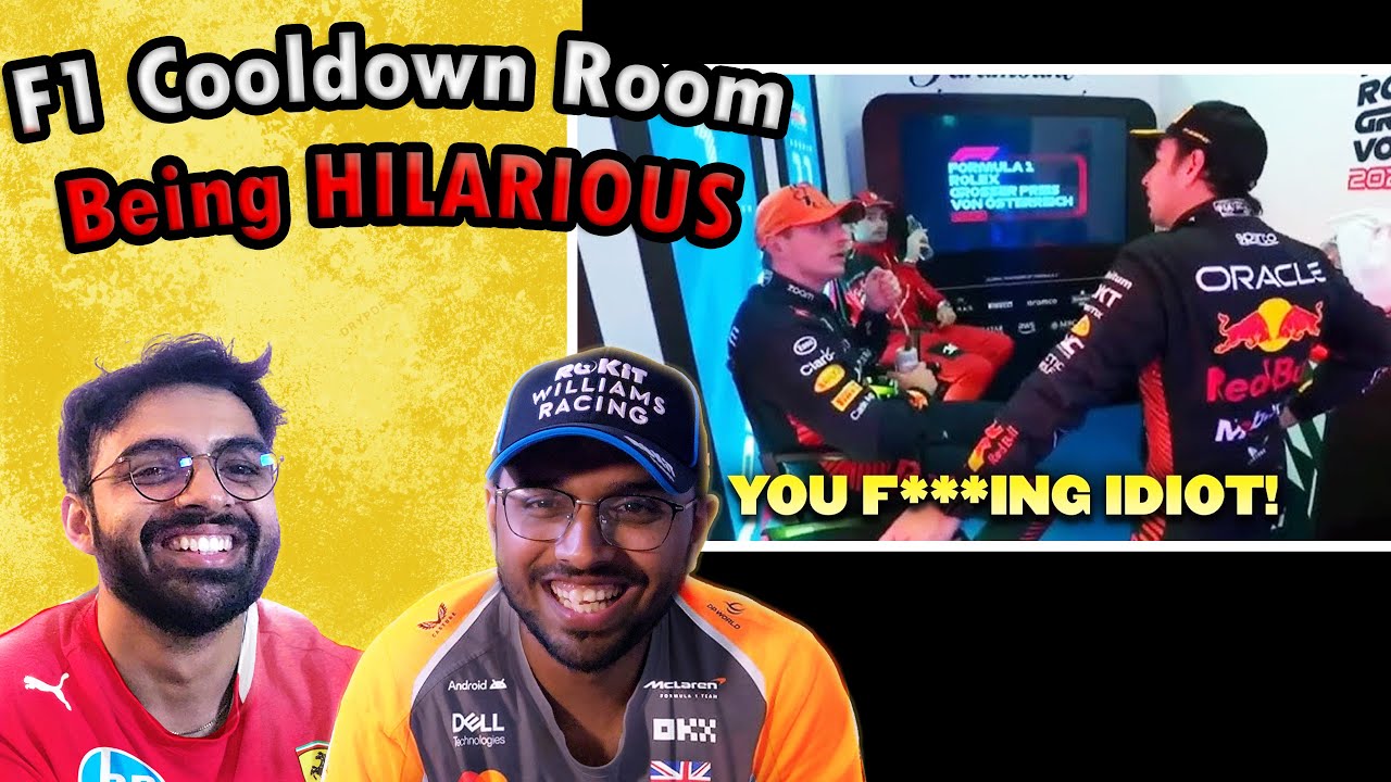 F1 Cooldown Rooms Are PURE CHAOS 😂 | INDIANS REACT 🇮🇳 