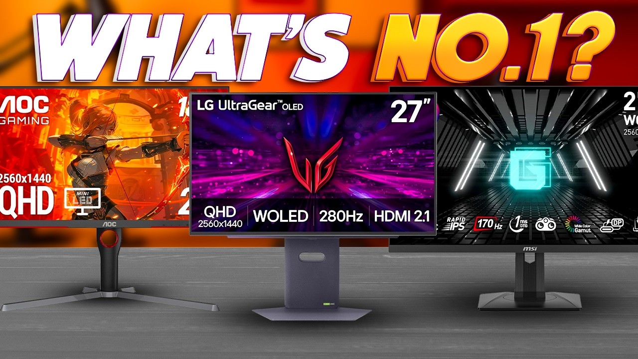 Best 1440p Gaming Monitor for FPS, RTX 4070 & Competitive Gaming